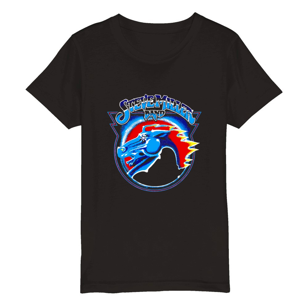 Steve Miller Band Organic Kids Crewneck T-shirt