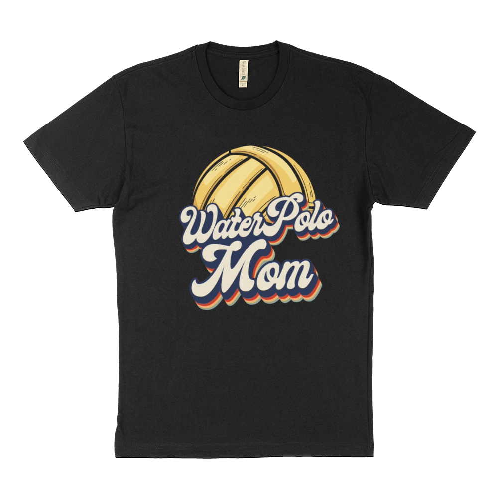 Water Polo Mom Retro Vintage Water Sustainable T-Shirt