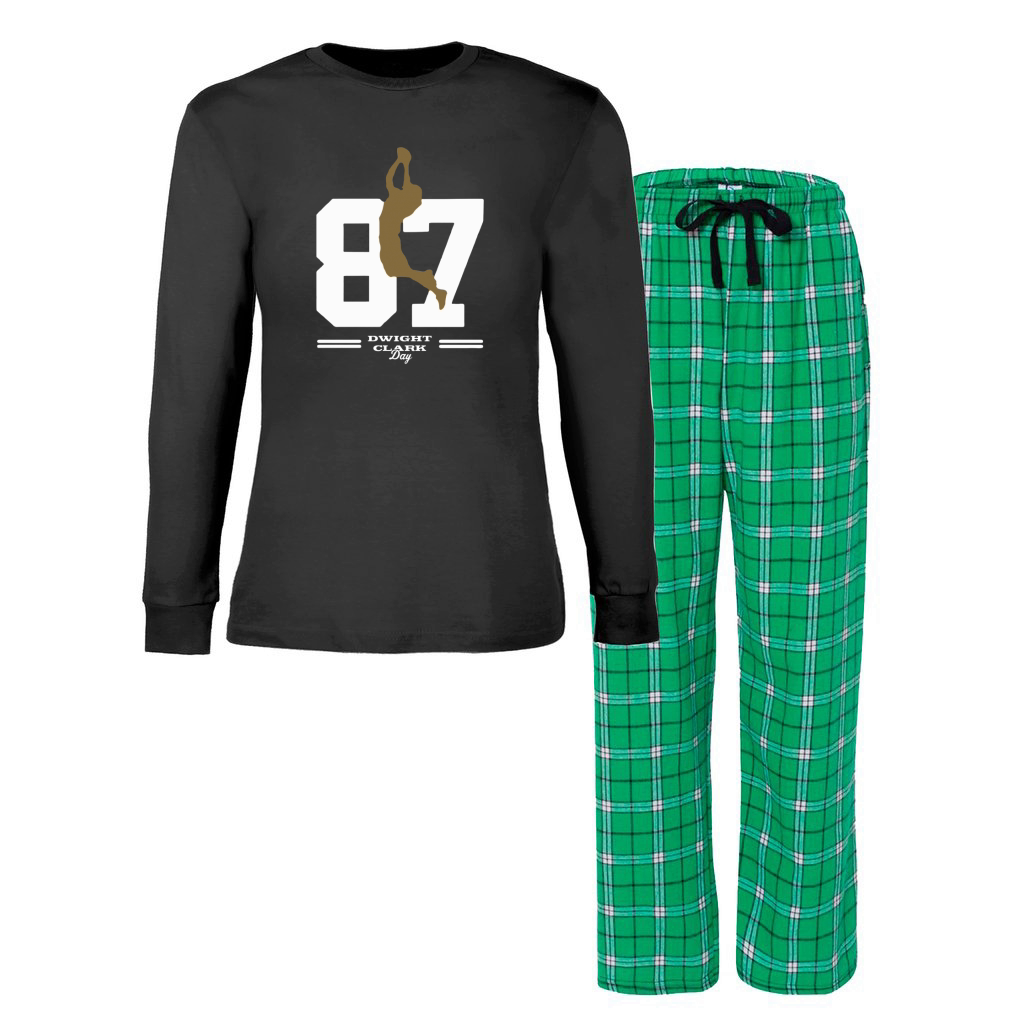 Dwight Clark San Francisco Football Official Women's Christmas Pajamas -  Designed by MOHIT