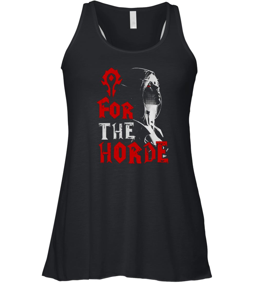 For The Horde Sylvanas Windrunner WOW T-shirt Women's Flowy Tank Top