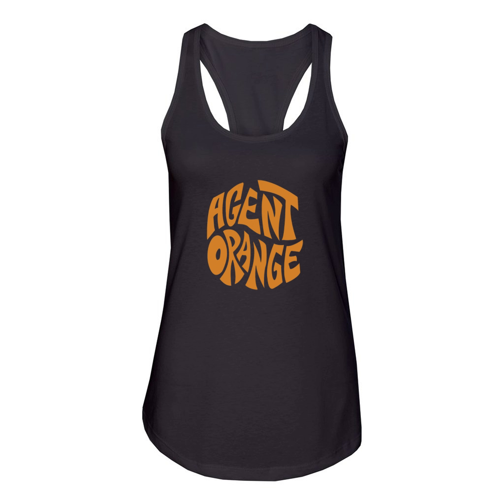 Agent Orange Punk Rock Band - Mens Premium T-Shirt Women's Racerback Tank