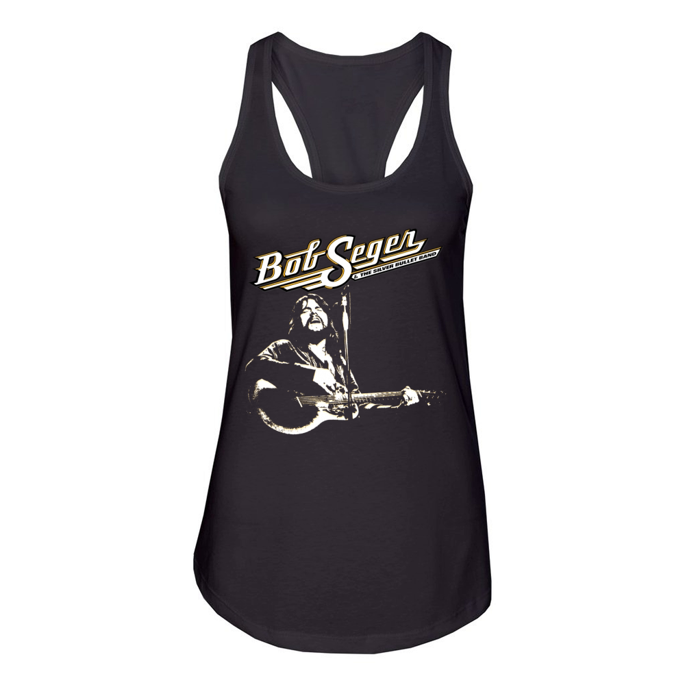 Bob Seger and The Silver Bullet Band Women's Racerback Tank