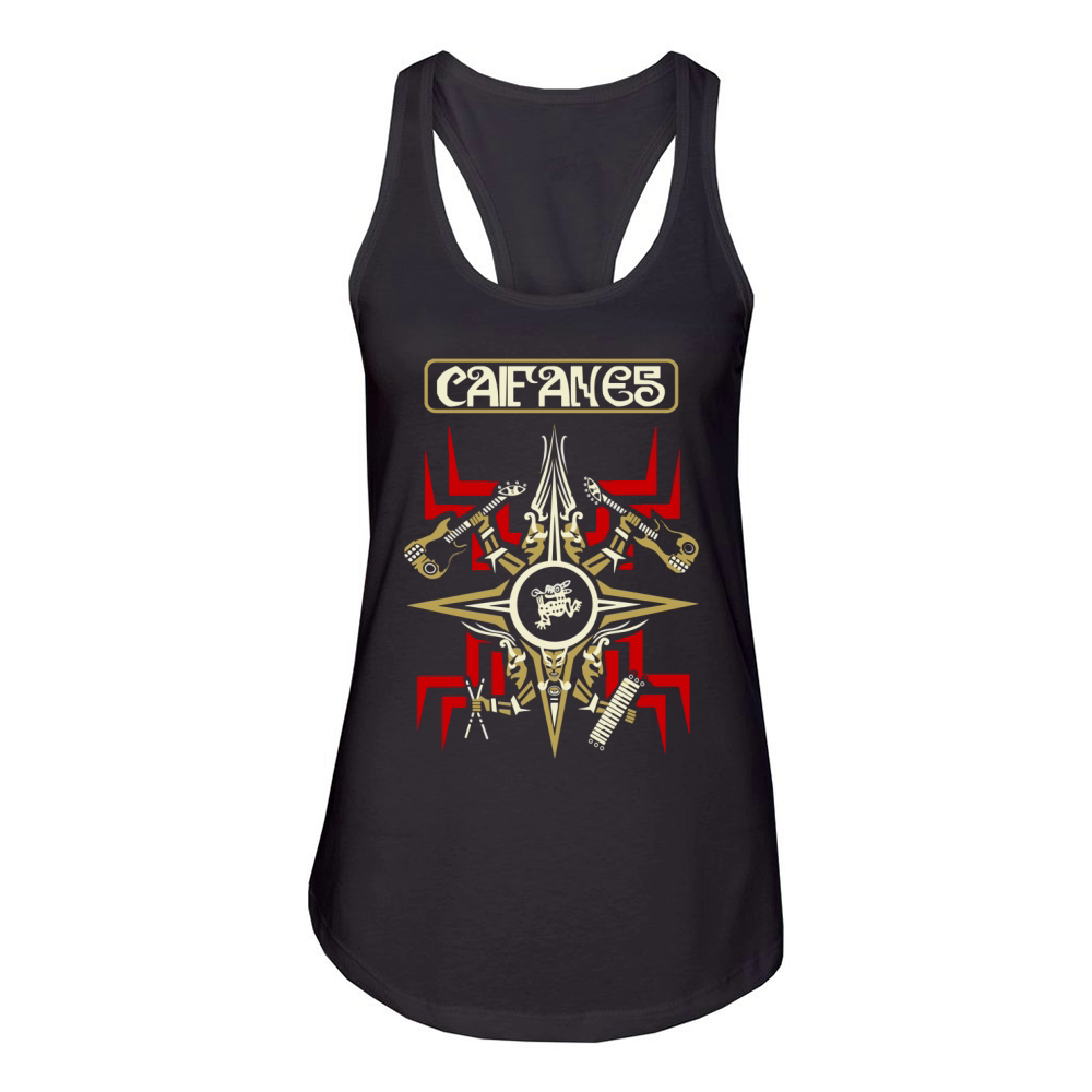 Caifanes Band Women's Racerback Tank