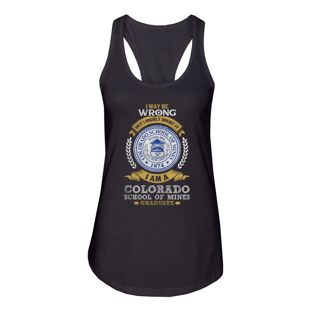 Colorado School of Mines Women's Racerback Tank