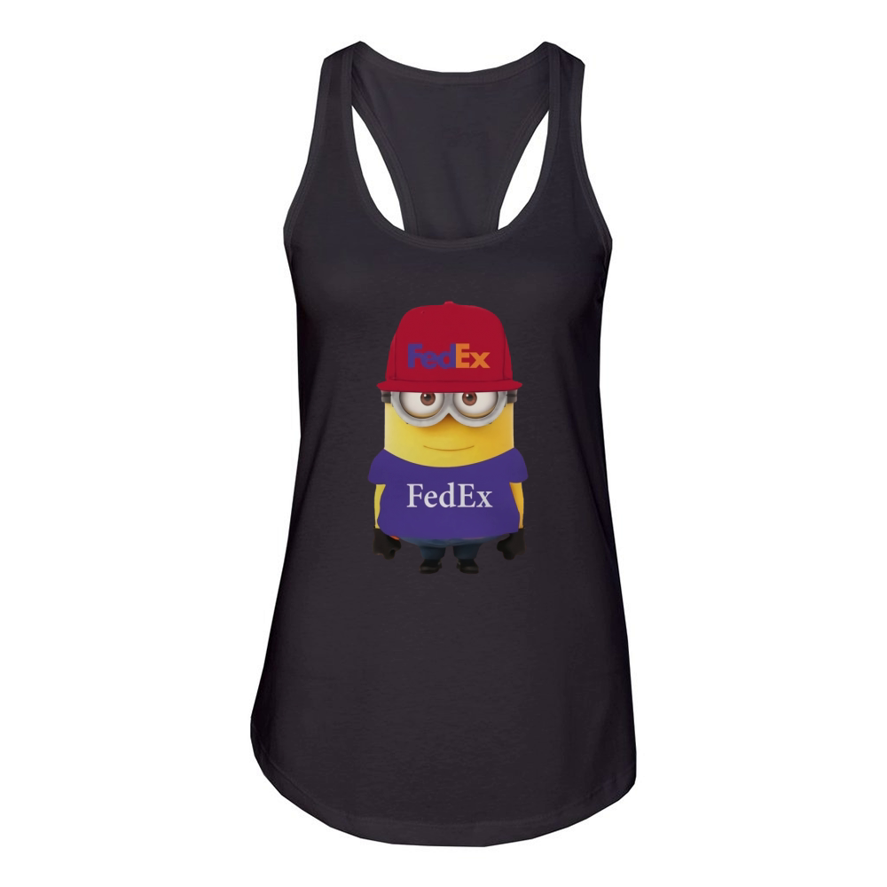 FedEx Funny T Shirt. Women's Racerback Tank
