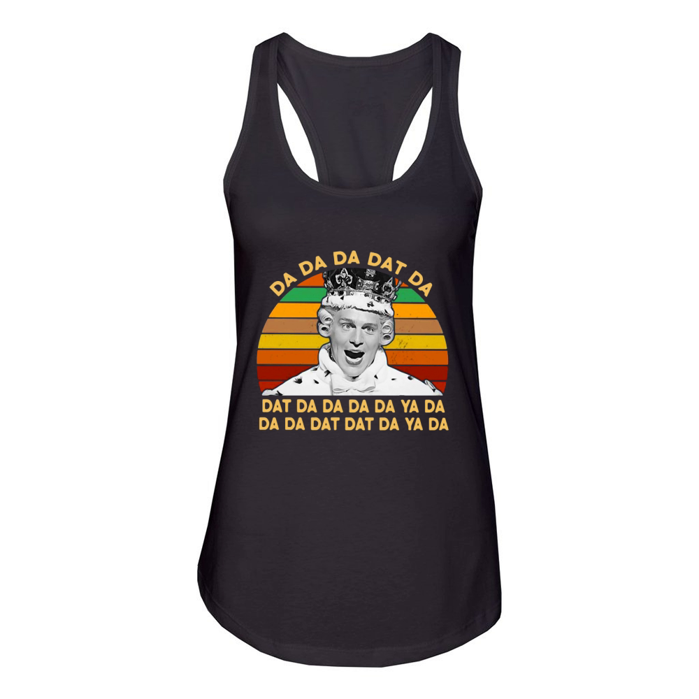 Hamilton King Da Da Da Dat Da Vintage Women's Racerback Tank