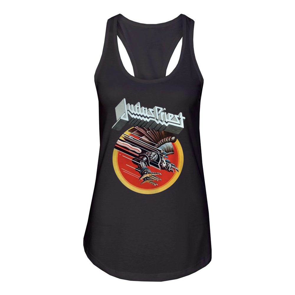 Judas Priest Band  Screaming for Vengeance Tshirt Women's Racerback Tank