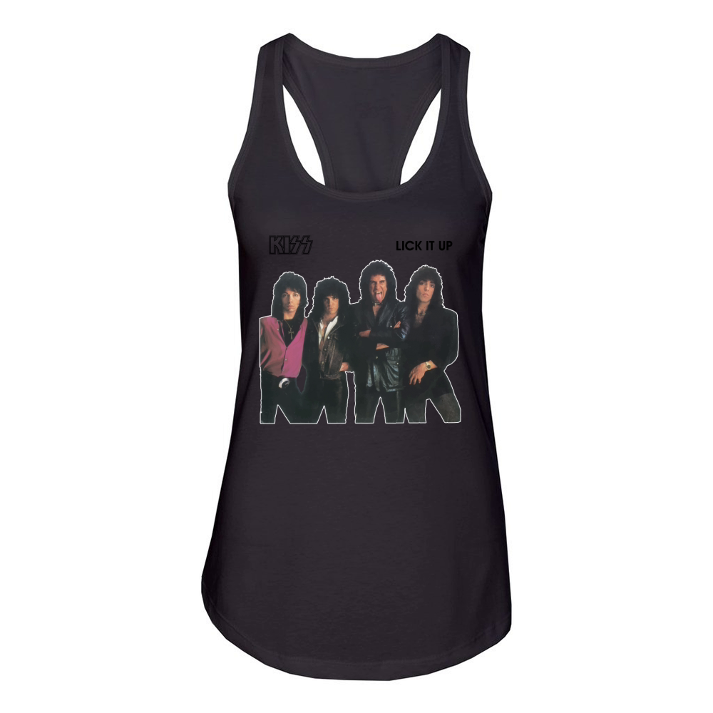 Lick it up Kiss Women's Racerback Tank