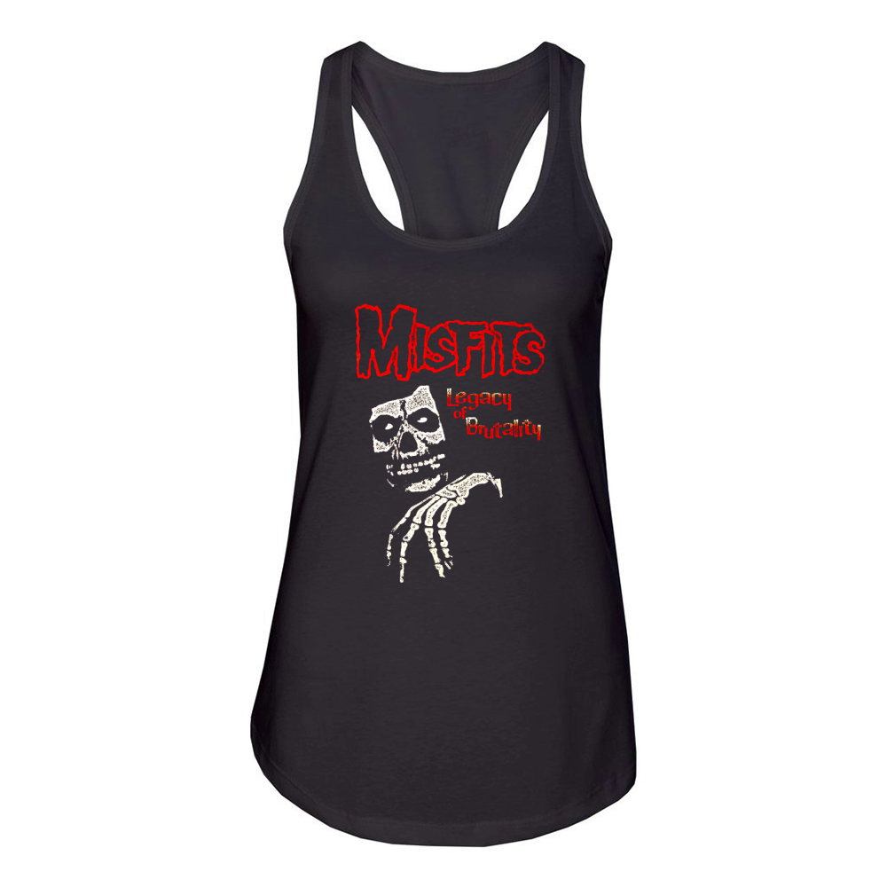 misfits legacy brutality Women's Racerback Tank