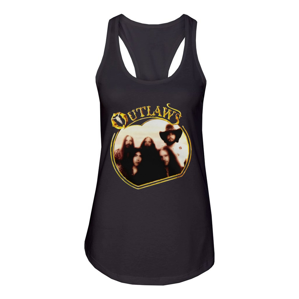 The Outlaws band Tshirt Women's Racerback Tank