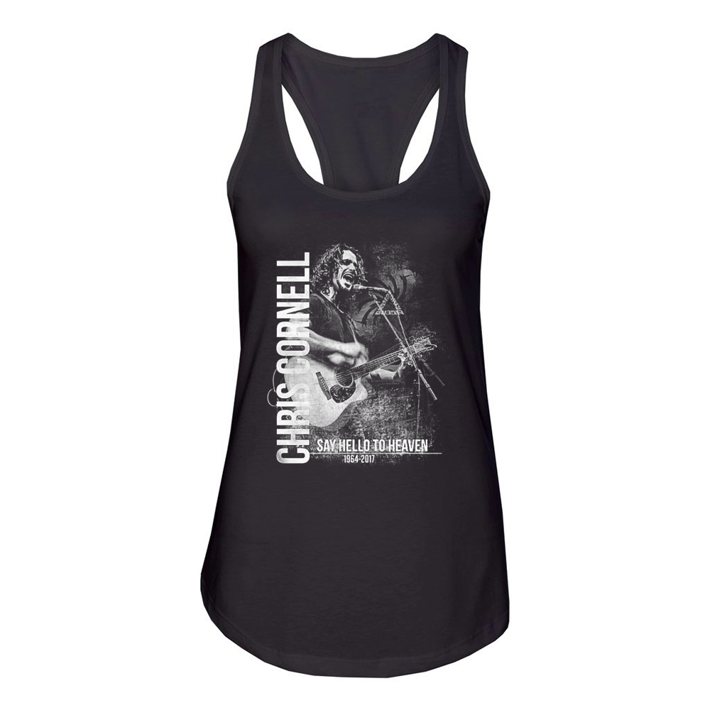 Chris Cornell Tshirt Women's Racerback Tank