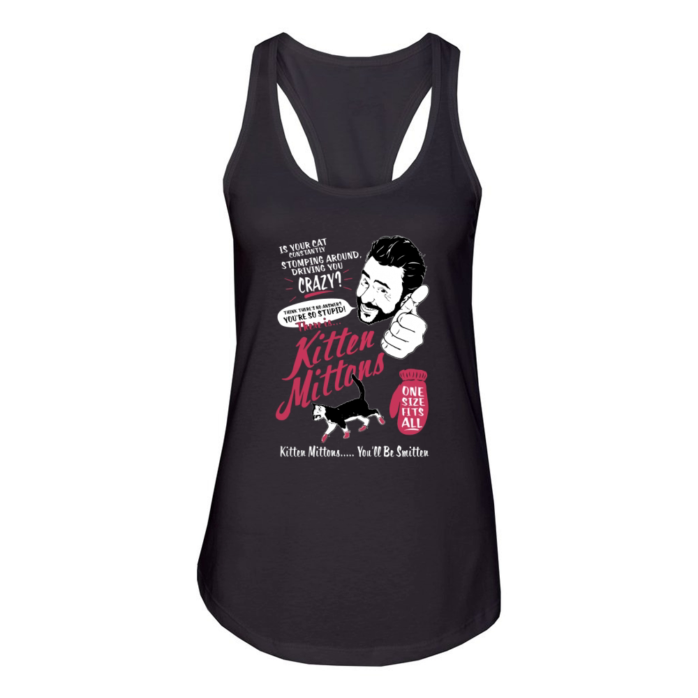 Kitten Mittens Women's Racerback Tank