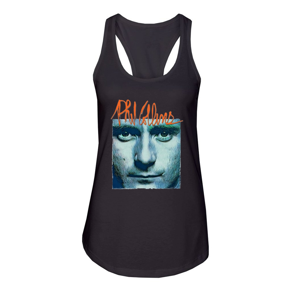 Phil Collins Women's Racerback Tank