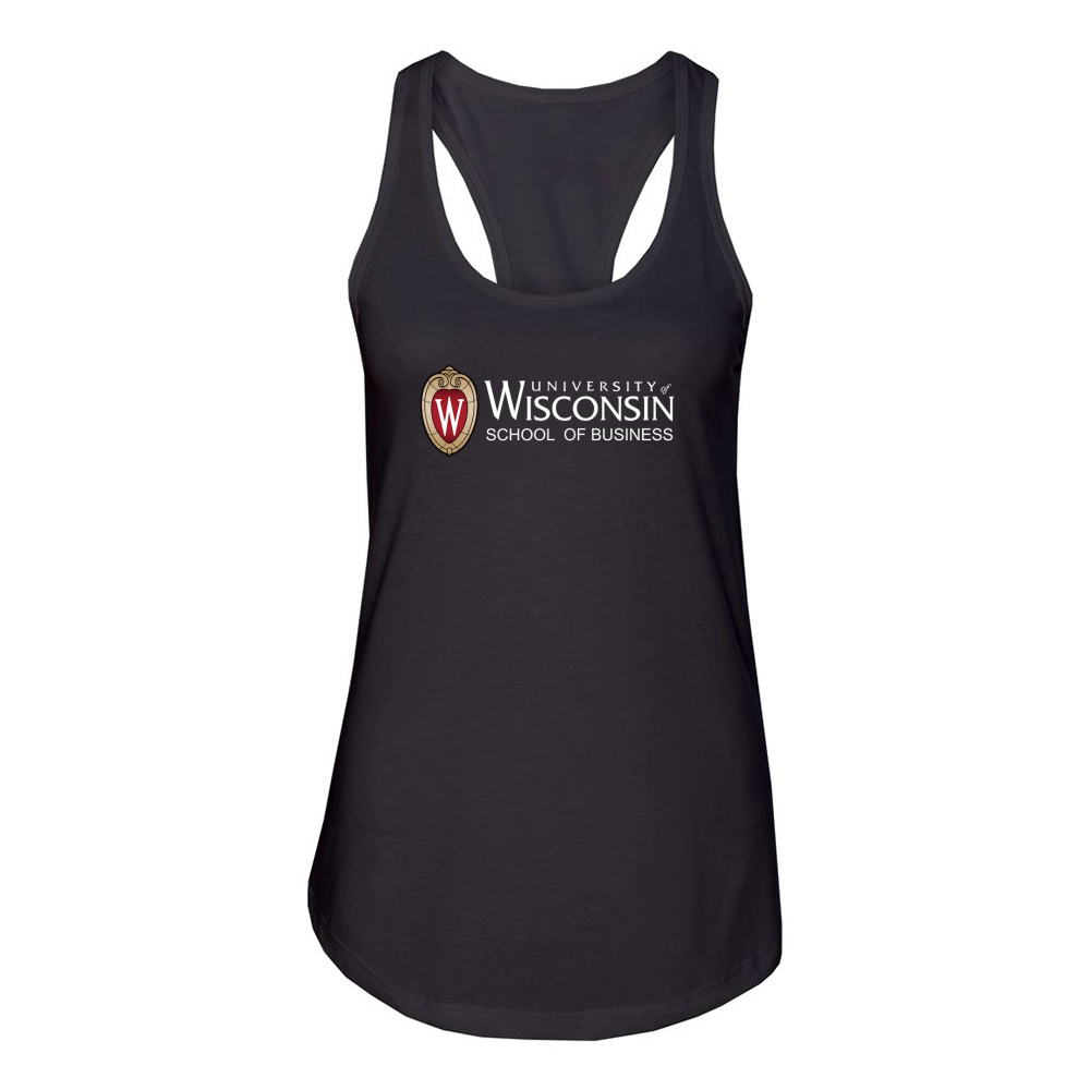 University of Wisconsin School Of Business Women's Racerback Tank