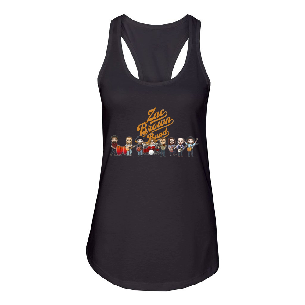 Zac Brown Band - Baby Onesie Women's Racerback Tank
