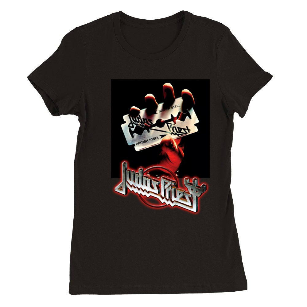 Judas Priest Premium Womens Crewneck T-shirt