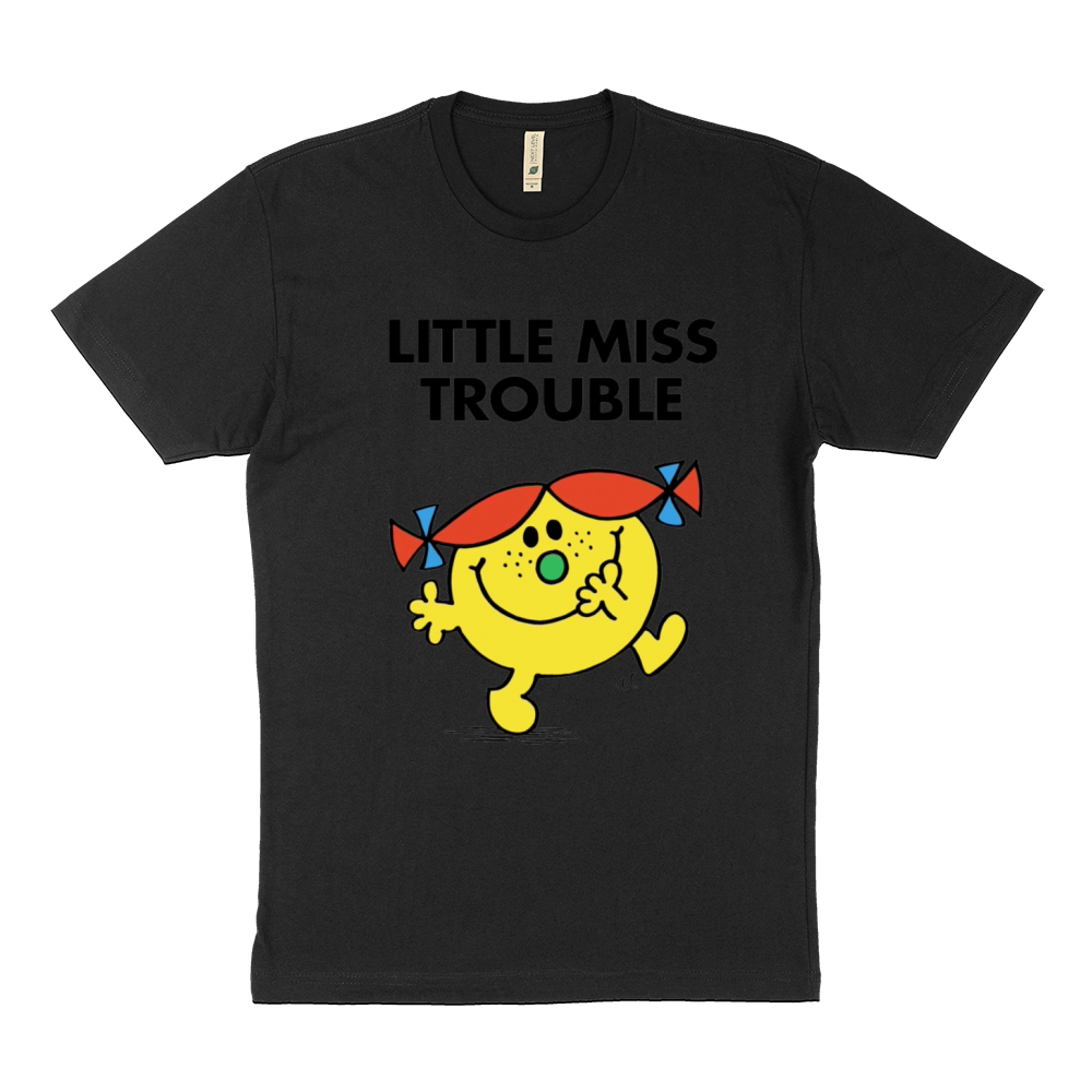Cute Little Miss Trouble Sustainable T-Shirt