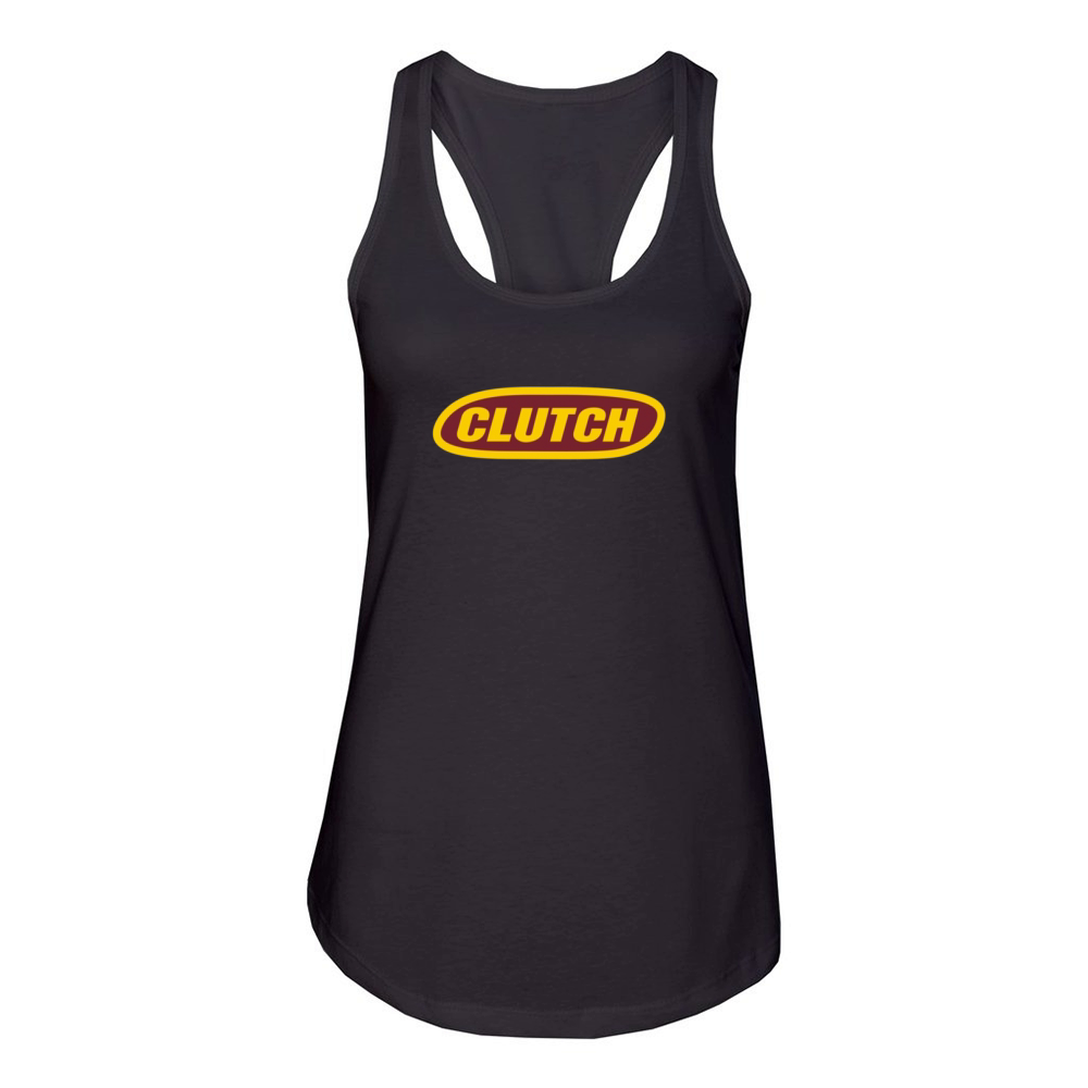 clutch merch Women's Racerback Tank