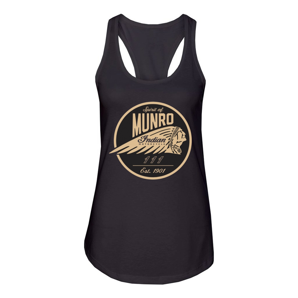 Indian Motorcycle  SPIRIT Of Munro Women's Racerback Tank