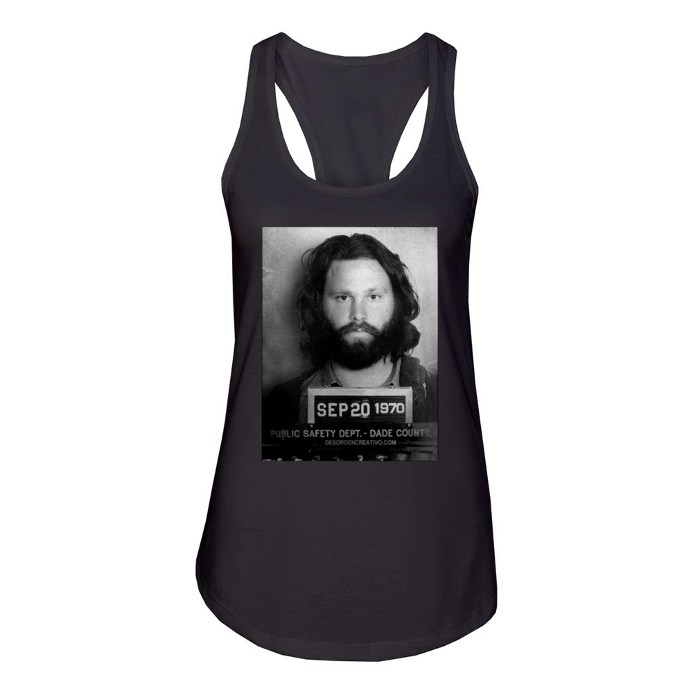 jim morrison Women's Racerback Tank