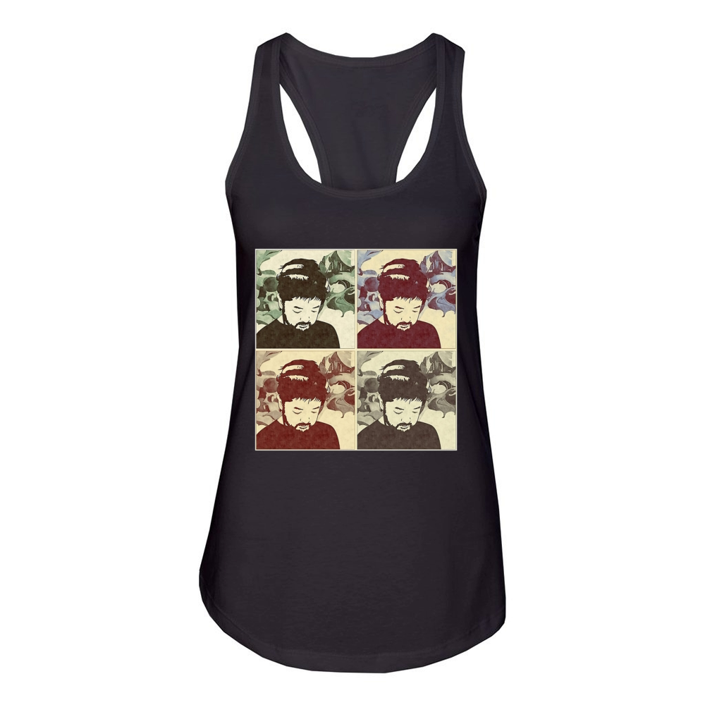Nujabes Color Split Women's Racerback Tank