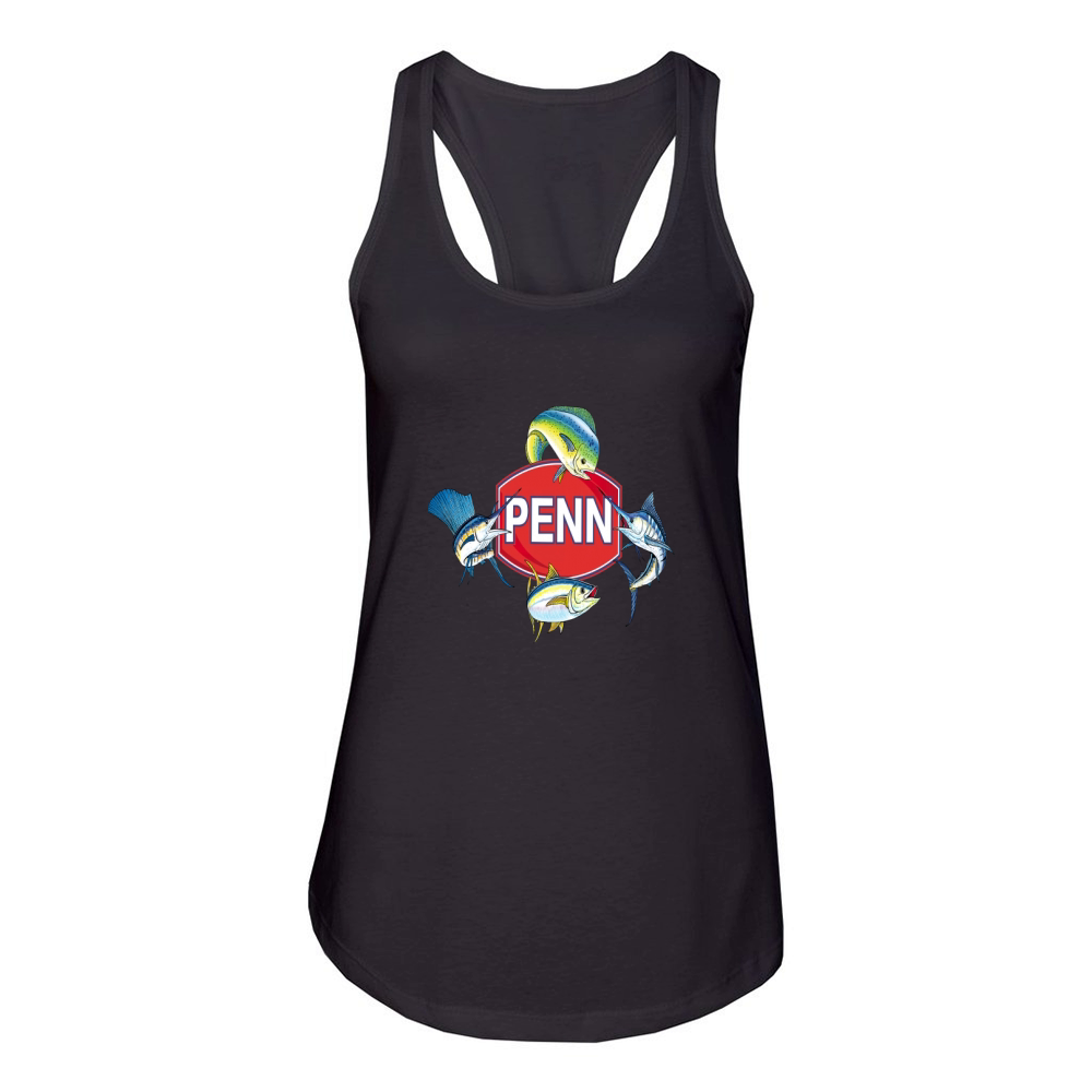 penn fishing Women's Racerback Tank