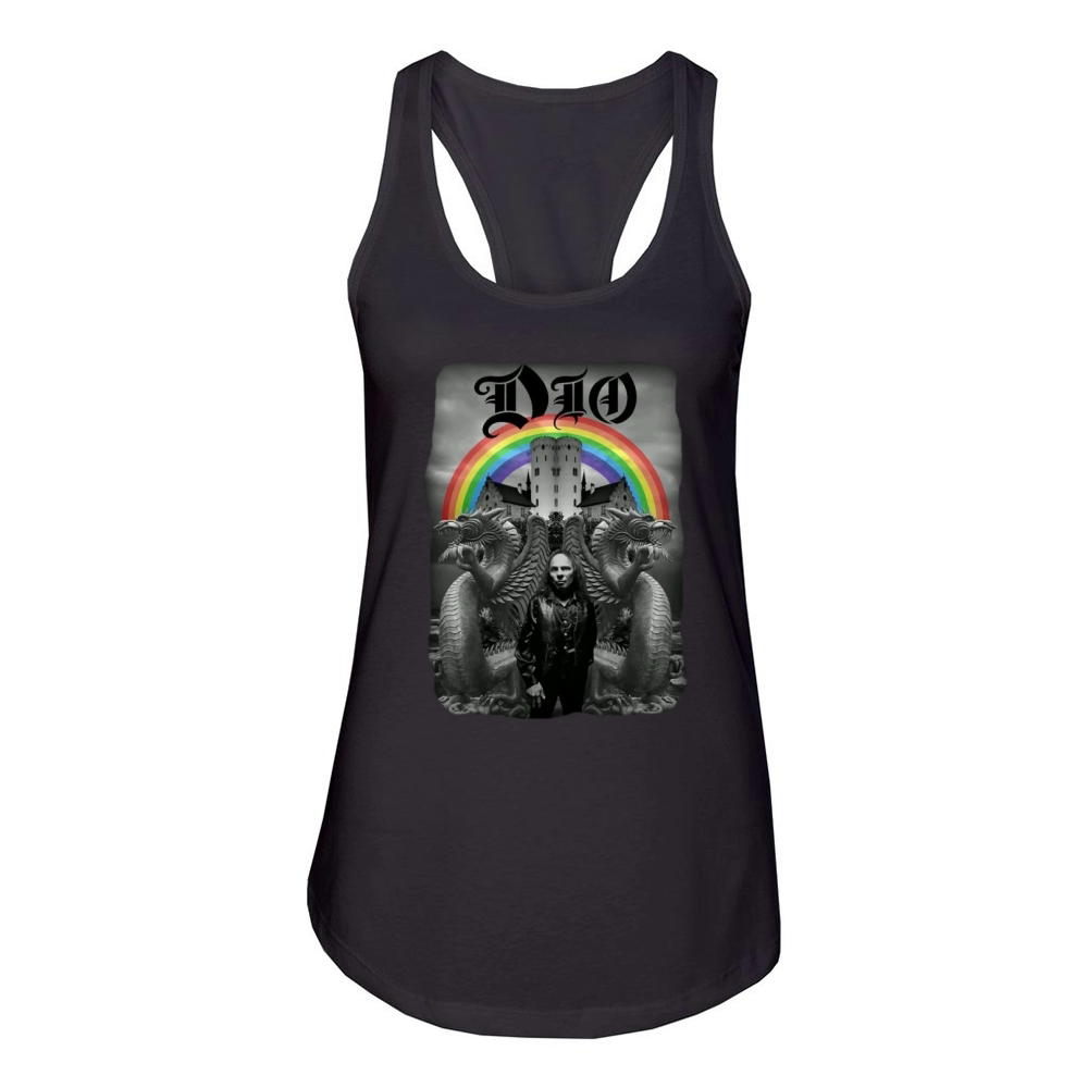 Ronnie James Dio Forever Women's Racerback Tank