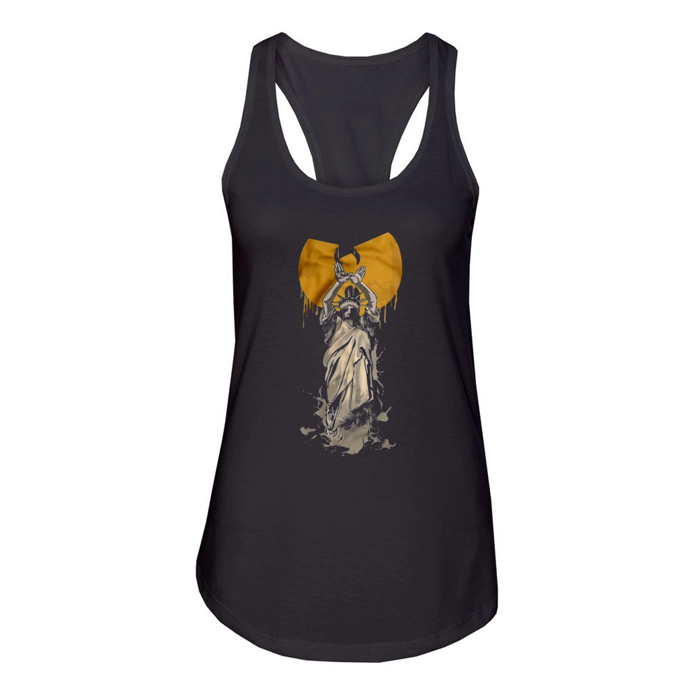 Statue Of Liberty Wu Tang Clan Women's Racerback Tank