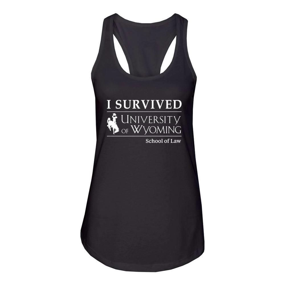 University of Wyoming College of Law Women's Racerback Tank