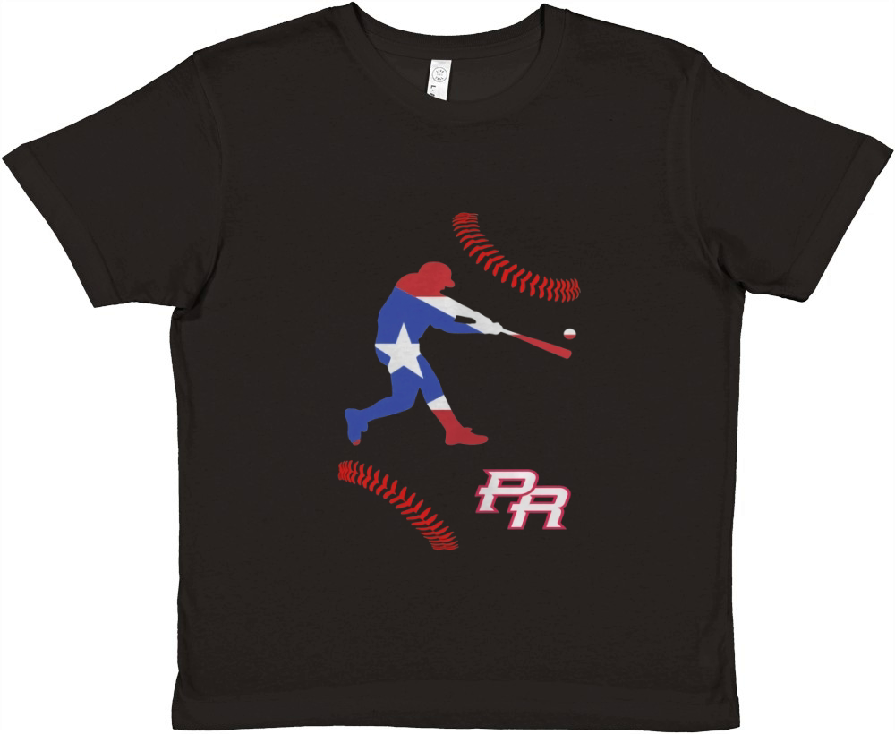 Team Puerto Rico Baseball Premium Kids Crewneck T-shirt