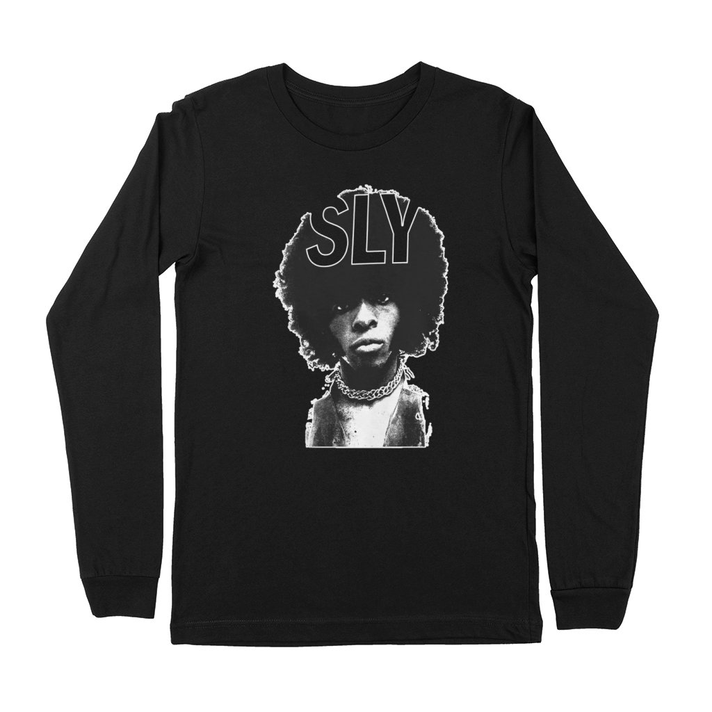 SLy Stone Portrait T-Shirt Premium Long Sleeve