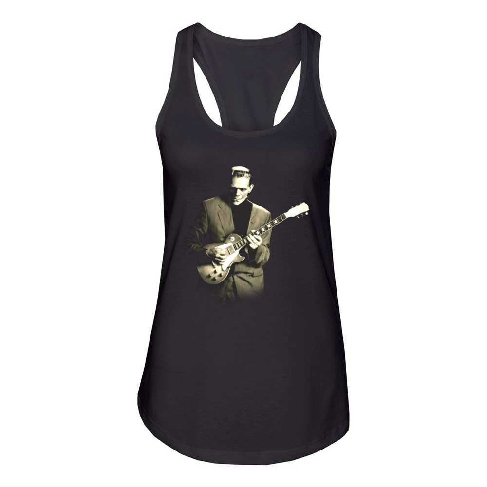 FRANKENSTEIN GUITAR Women's Racerback Tank