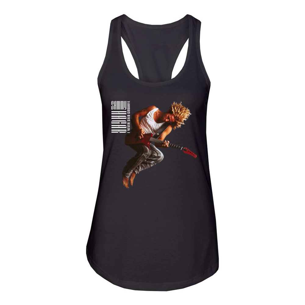 Sammy Hagar Never Say Goodbye Women's Racerback Tank