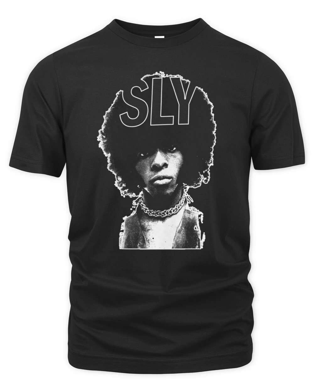 SLy Stone Portrait T-Shirt Organic Unisex T-shirt