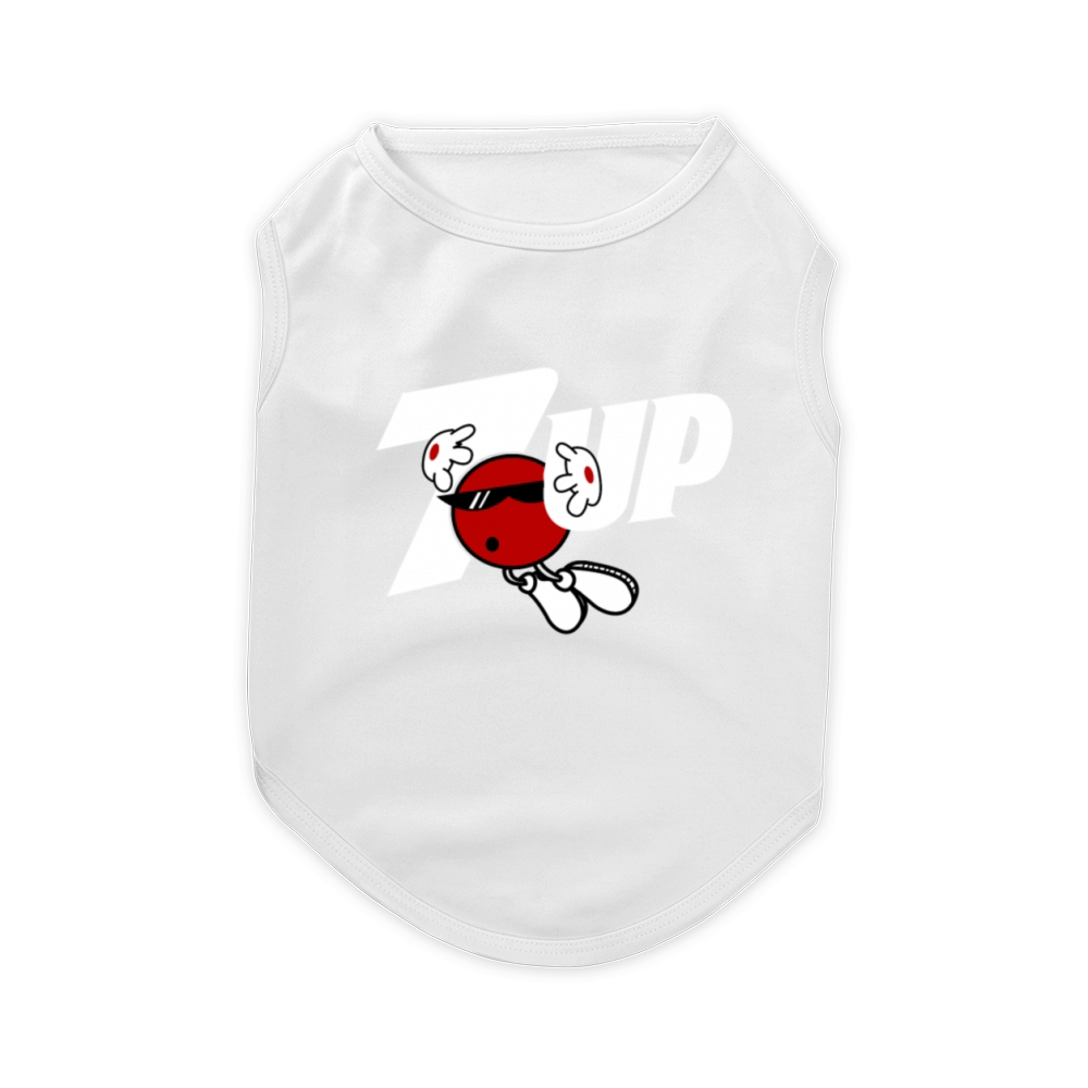 7up M Green T-Shirt Pet T-Shirt