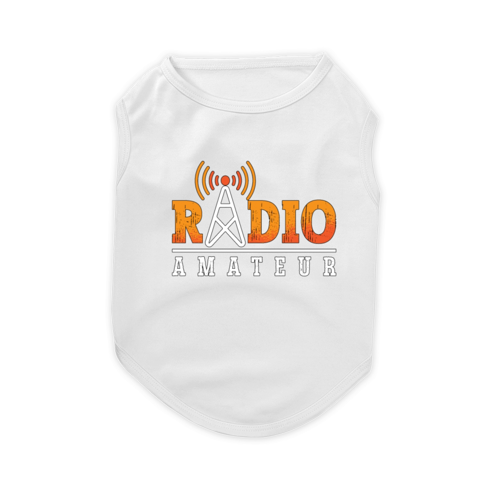 Ham Radio Amateur Loves Antenna Ham Radio Operator Pet T-Shirt