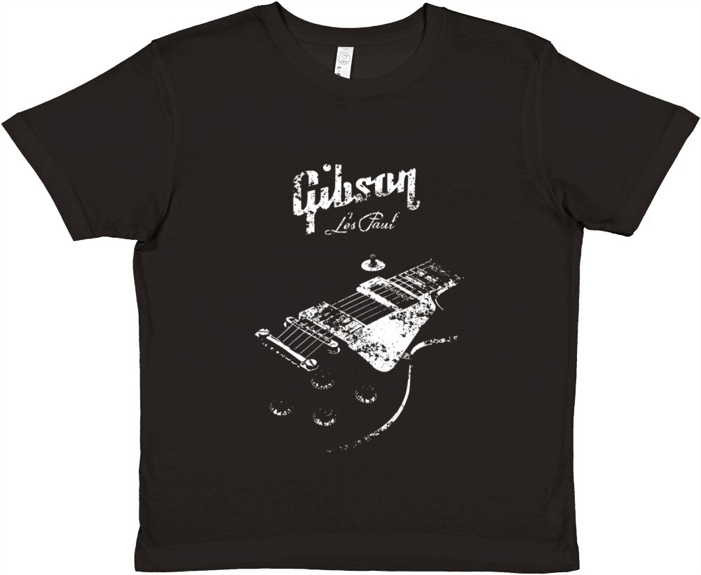 Gibson Les Paul Body Guitar Premium Kids Crewneck T-shirt