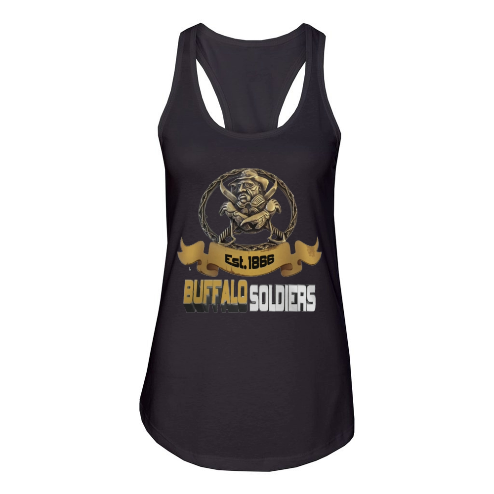 BUFFALO SOLDIERS Women's Racerback Tank