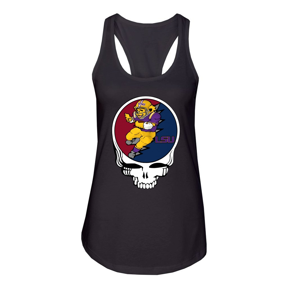 GratefulDead LSU Tigers Women's Racerback Tank