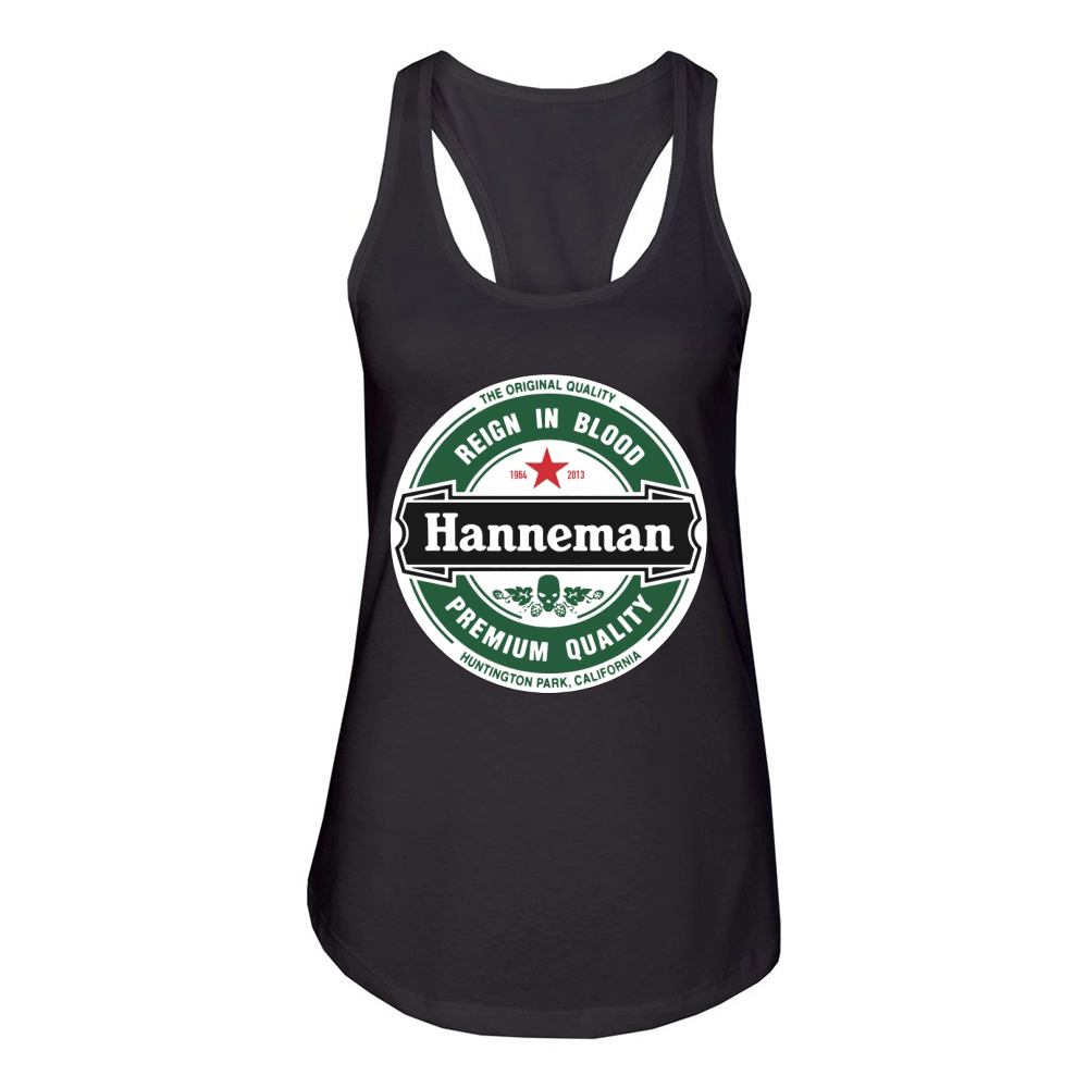 Jeff Hanneman Rest Out Loud Women's Racerback Tank