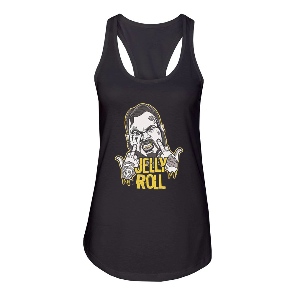 Jelly Roll Face Women's Racerback Tank