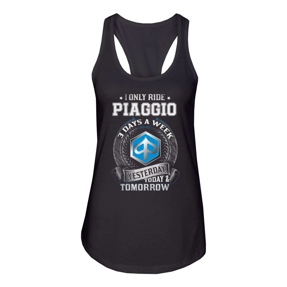 SEUL RIDE PIAGGIO Women's Racerback Tank