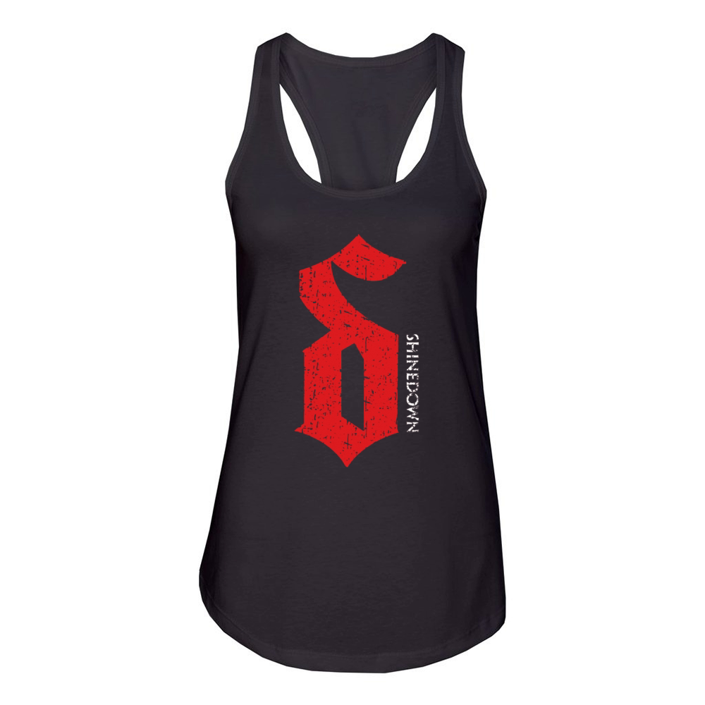 Shinedown District Red Women's Racerback Tank