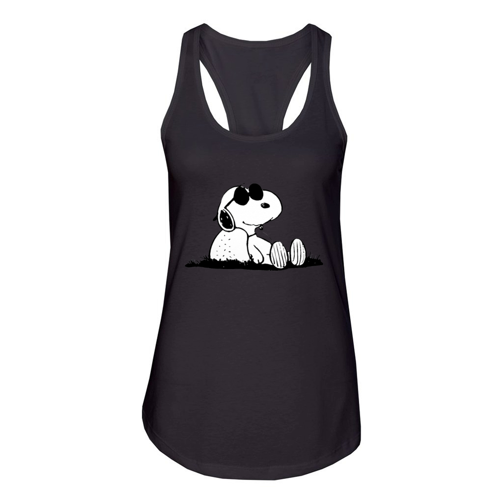 Snoopy Shirt Women's Racerback Tank