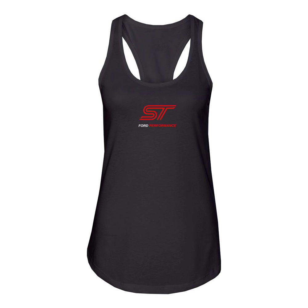 St Ford performance Women's Racerback Tank