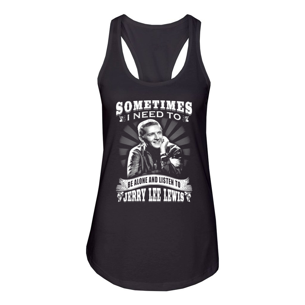 ttt-346-Jerry Lee Lewis Women's Racerback Tank