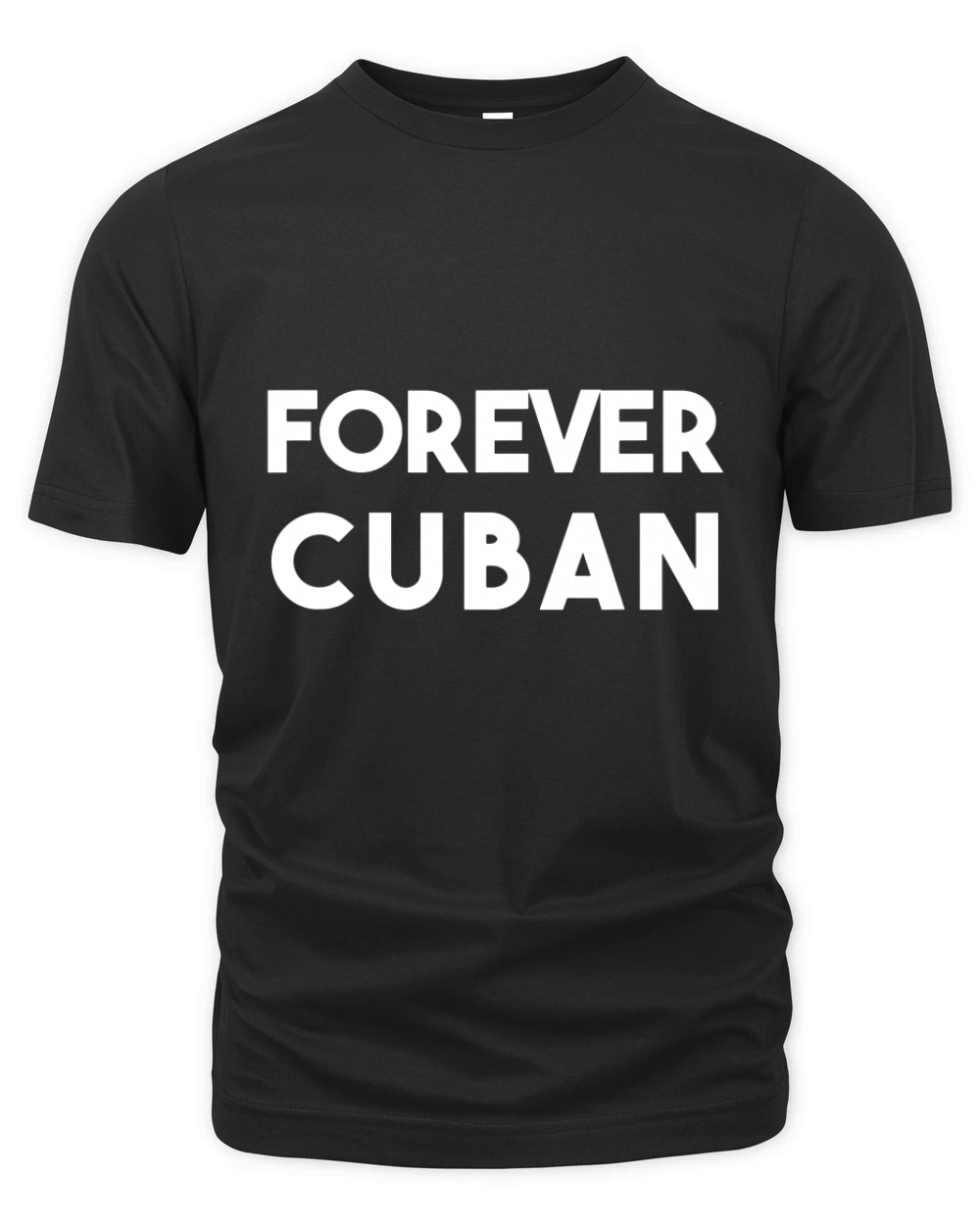 Cuban Pride  Forever Cuban Funny Organic Unisex T-shirt