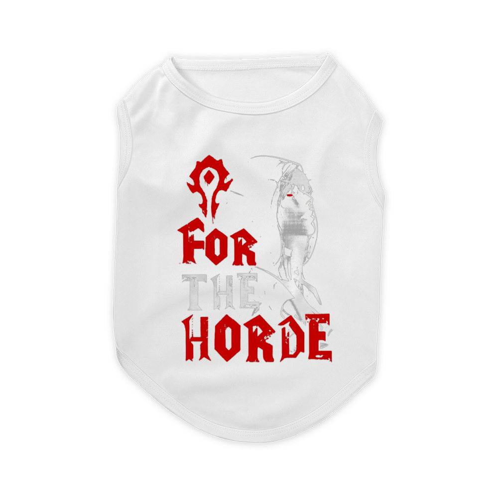For The Horde Sylvanas Windrunner WOW T-shirt Pet T-Shirt