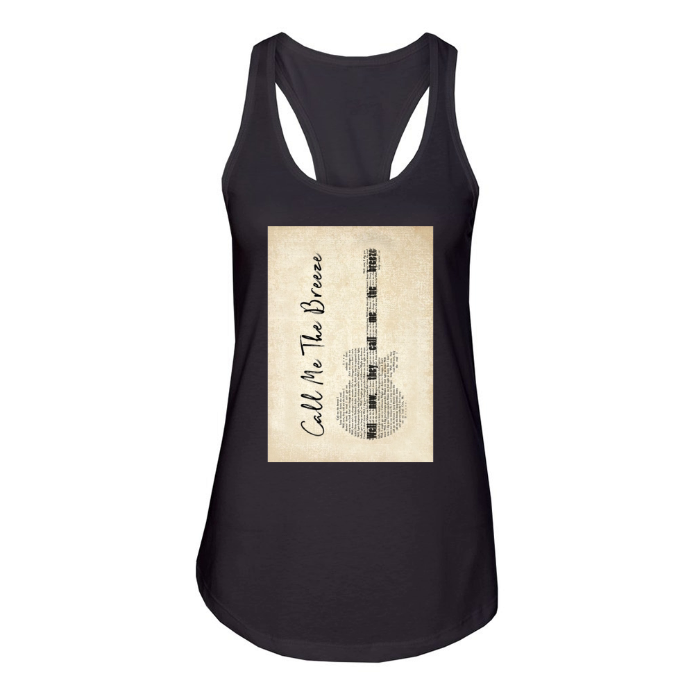 Call me the breeze Women's Racerback Tank