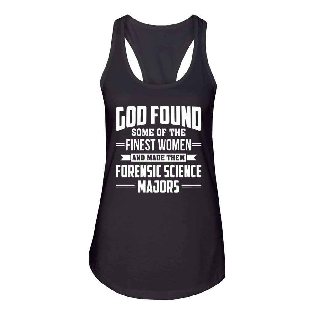 Forensic Science Major - Limited Edition Women's Racerback Tank